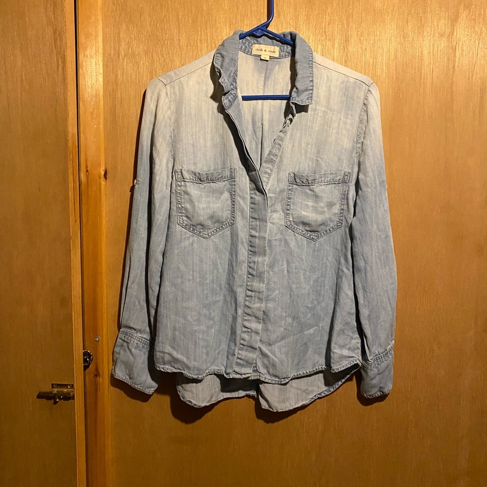 Cloth & Stone Denim Shirt